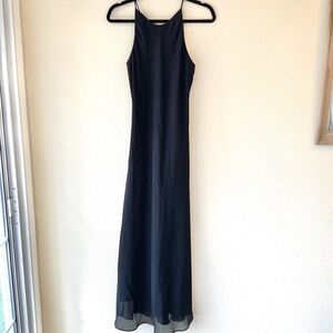 VINTAGE! Hampton Dress Co Black Dress Size 8